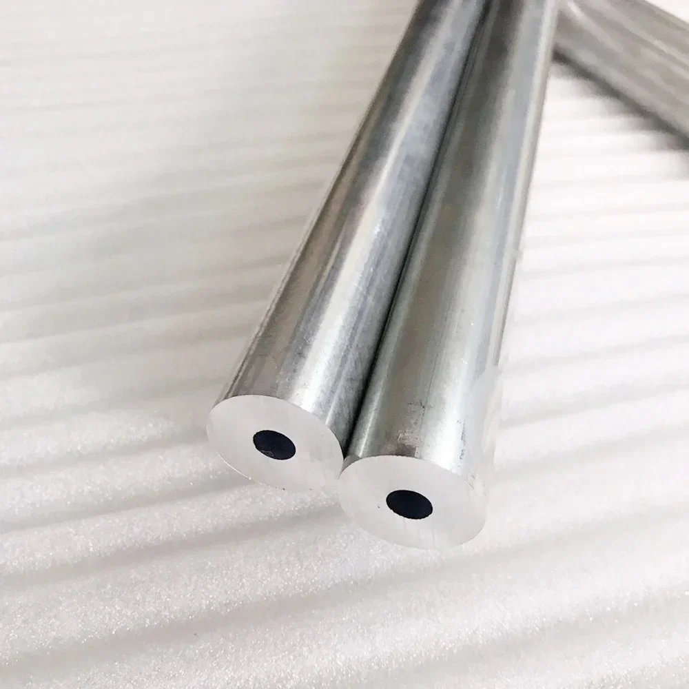 6063 Aluminum Tube Pipe OD10~10.5mm ID2~8.5mm AL Round Hollow Alloy Aluminum Tube Shaft Sleeve Pole CNC Metal DIY Customizable