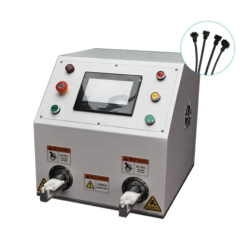 Dual Position Semi Automatic Servo Screw Nut Tightening Machine for New Energy Photovoltaic Connector Cable