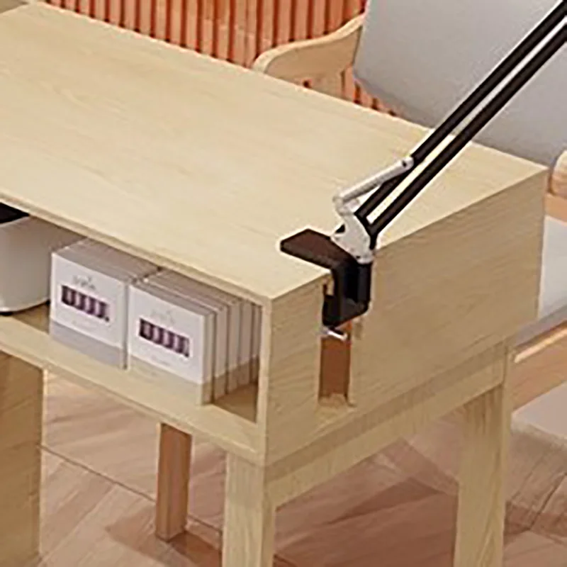 الحد الأدنى الشمال مانيكير طاولة الأظافر مع تصميم التخزين العملي الكلاسيكي مانيكير طاولة الأظافر أنيقة قسط ميسا الأثاث