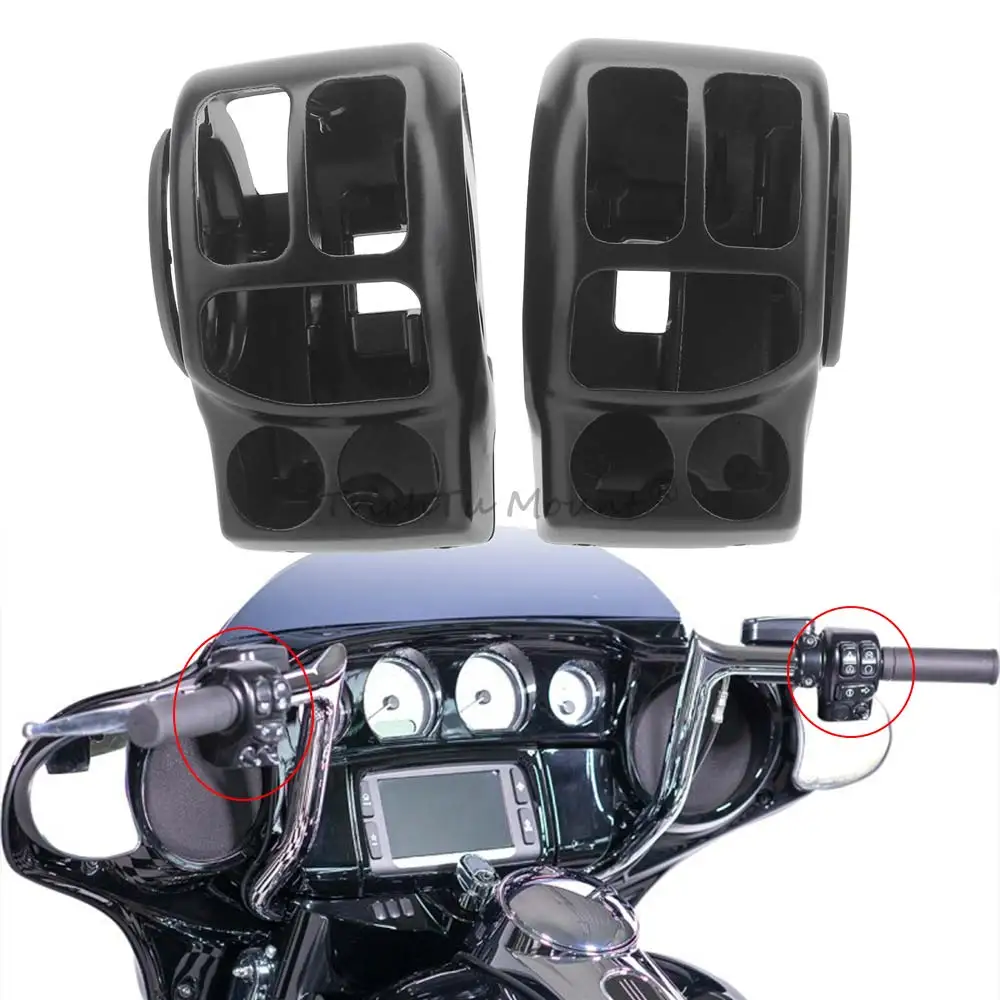 

Motorcycle Handlebar Controls Switch Housings Cover For Harley Touring/Road/Street GlideSportster/Dyna/Softail 2002-2025 Models