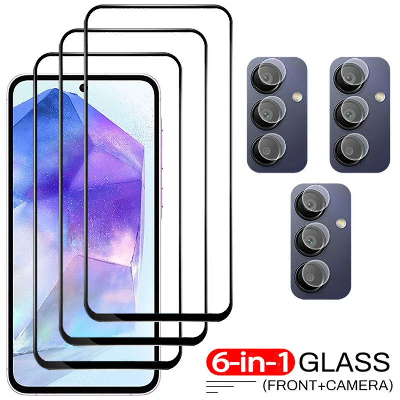 9d glass, screen protector for samsung a55 5g tempered glass film samsung a 55 camera protection a55 5g samsung galaxy a55 glass