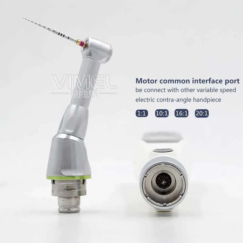Whole Set Dental Apex Locator With Root Canal Endo Motor LED 16:1 Contra Angle 6 Programms Endodontic Instrument Kit