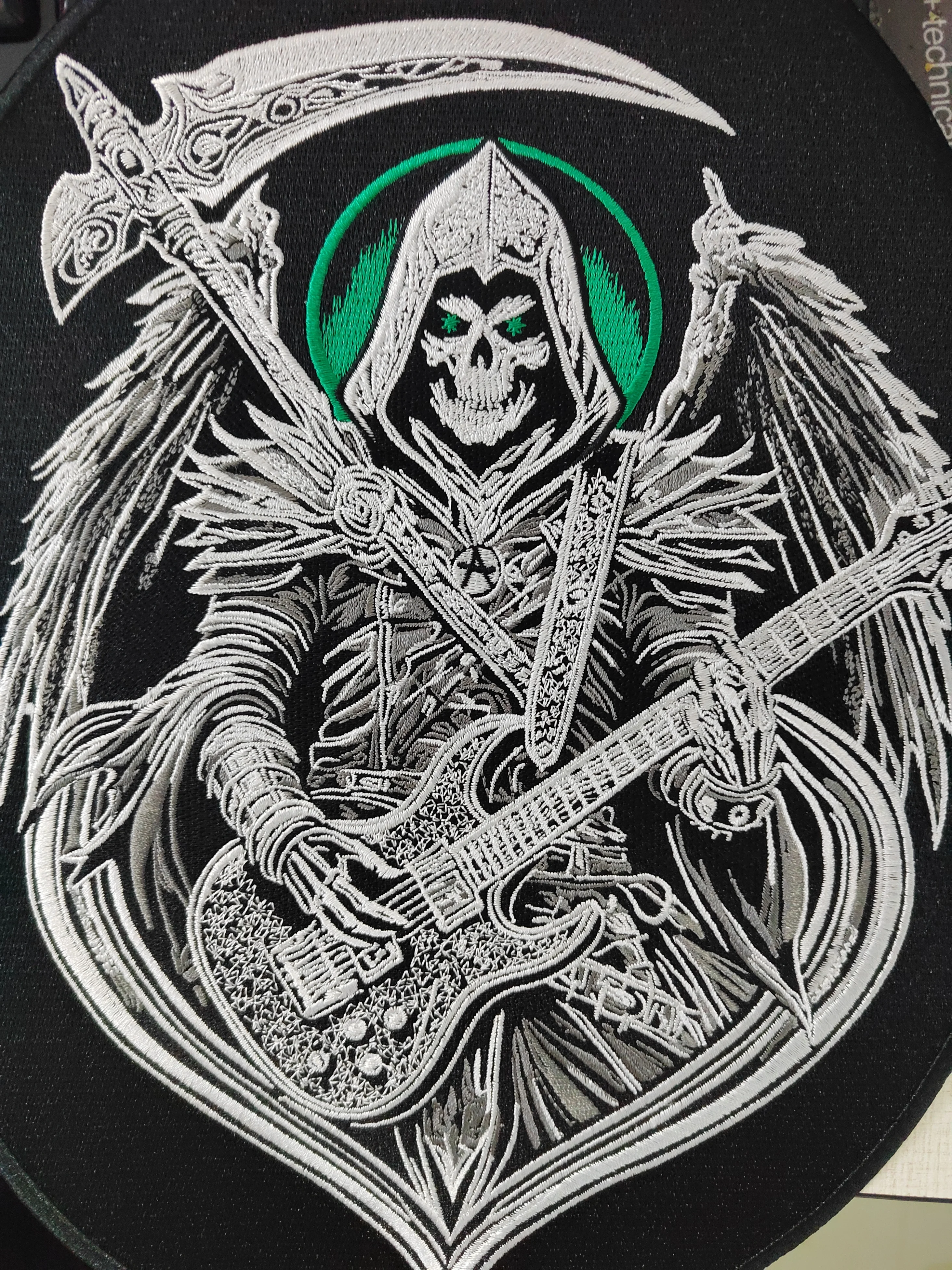 Benutzerdefinierte Stickerei-Patches, Logo-Team-Gruppe, personalisierter DIY-Schmelz-Patch mit Klettverschluss/Aufnäher zum Aufbügeln für Kleidung, Jacke, Mütze – Detail 4