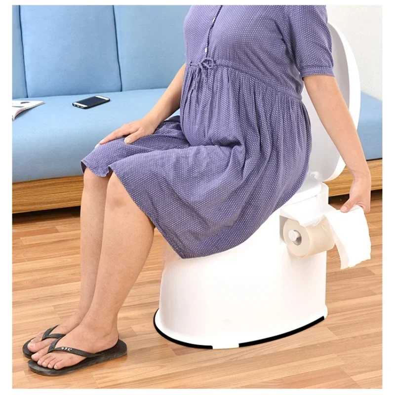 Urinoir d'intérieur au design européen pour femmes enceintes, toilettes intelligentes portables modernes, odeur et éclaboussures, caractéristiques mobiles