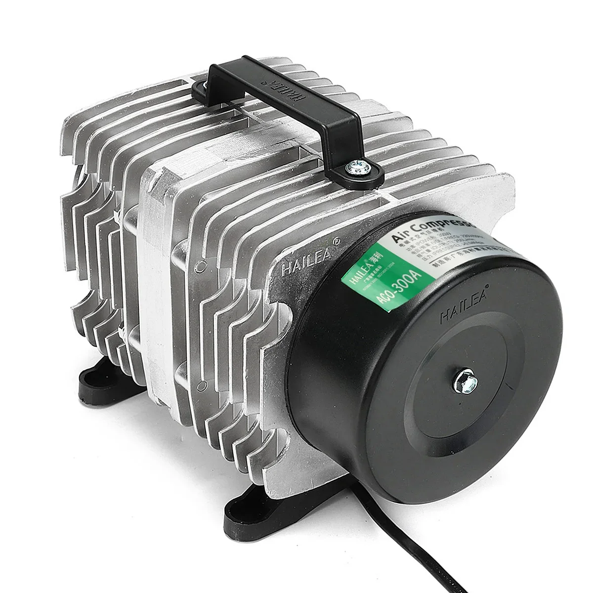 300W 220V AC 240L/min Air Compressor ACO-300A 0.04Mpa Electromagnetic Aquarium Pump Oxygen Aquarium Fish Pond Compressor