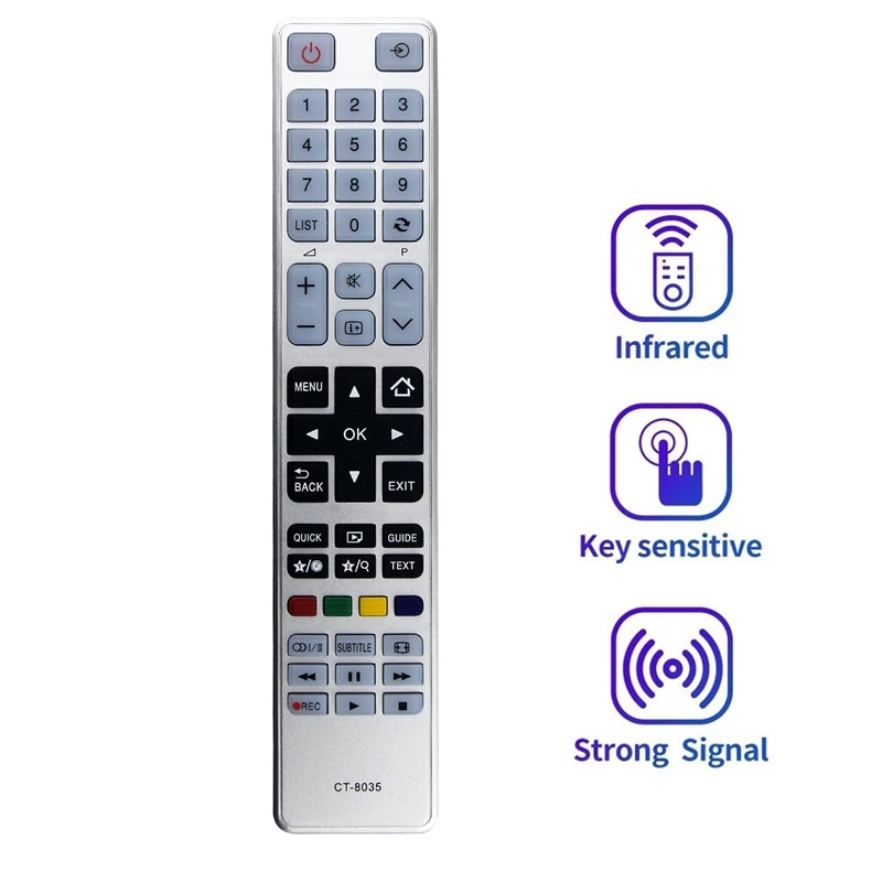 Replace CT-8035 Remote Control For Toshiba 40L3453DB 40L1653DB 32W3453DB 32W3451DB 32D3453DB 40L3451DB 40L3455DB