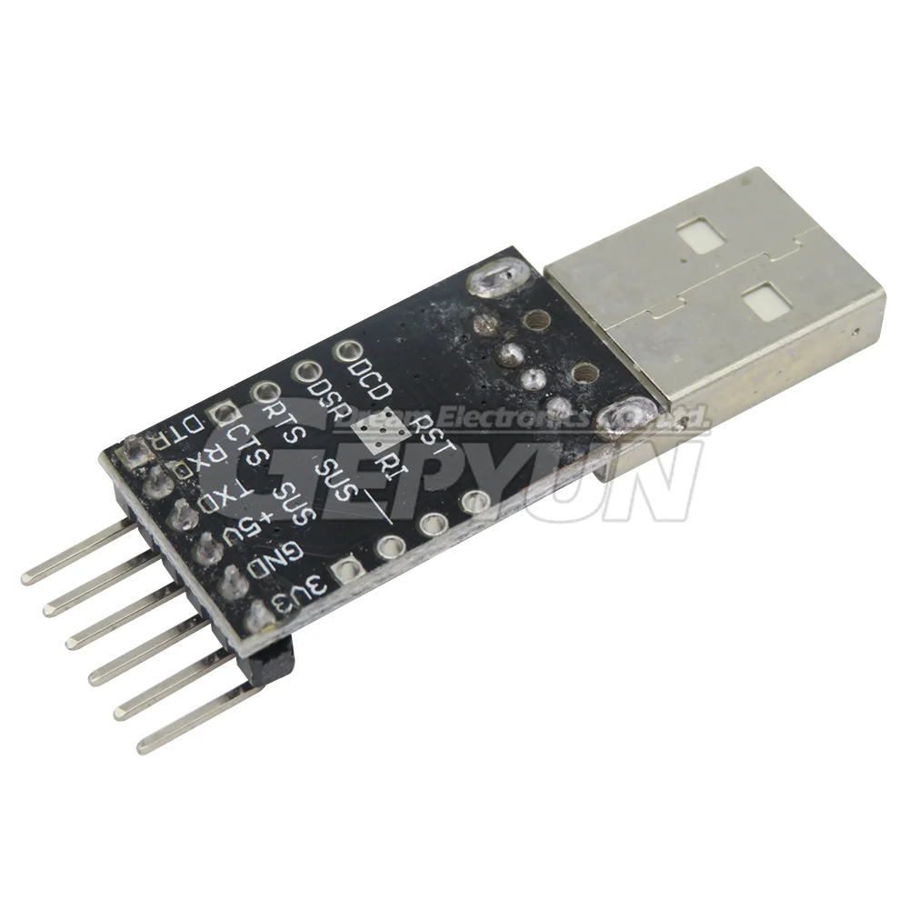 CP2102 USB 2.0 para UART TTL 6PIN Módulo Conector Conversor Serial