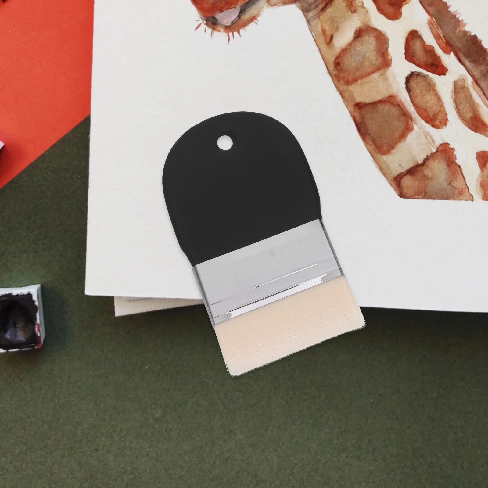 فرش رسم زيتي بألوان مائية مع مقابض مريحة، 8 أنماط للتحكم في التدفق مثالية للحرف اليدوية المصنوعة من القماش الورقي #1