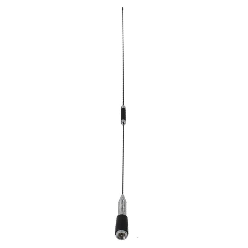 Antena de walkie-talkie montada en el vehículo, resorte inferior UHF VHF, Radio de coche PL259, antena de acero inoxidable de dos vías de alta potencia