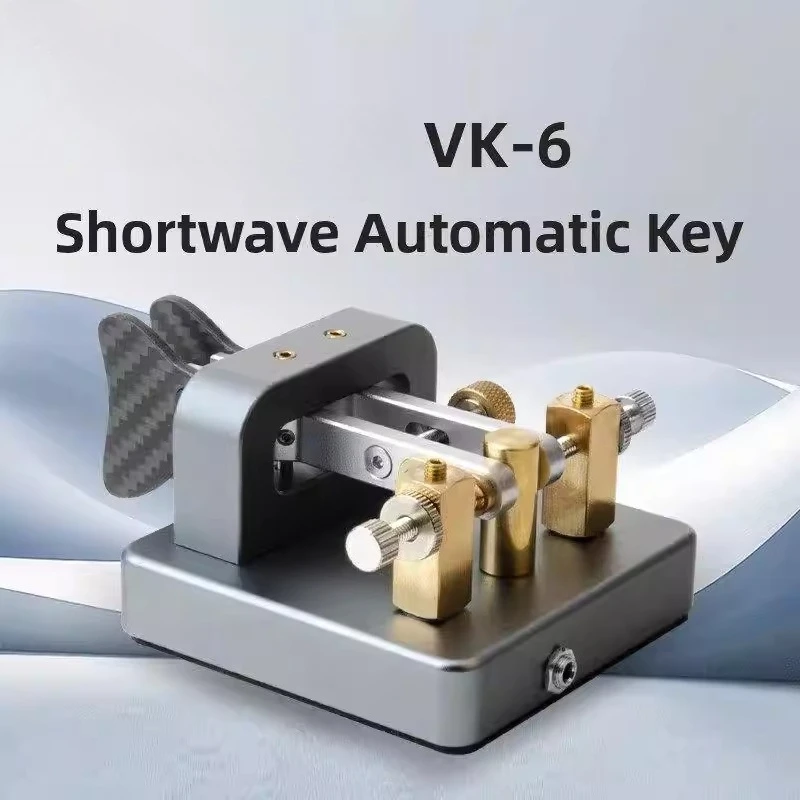 Vk-6 Type Electric Key Shortwave Cw Automatic Key Wireless Electric Hand Key Shortwave Radio Mobile