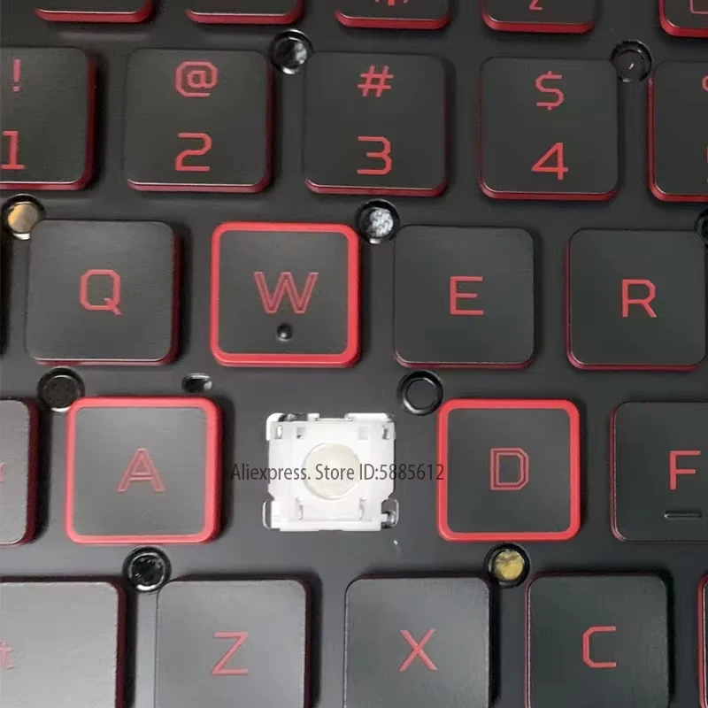 Replacement Keycap Key Cap &Scissor Clip&Hinge For Acer Nitro 5 7 AN515-54 AN715-51 AN515-55 AN515-43 44 AN517-51 52 Keyboard