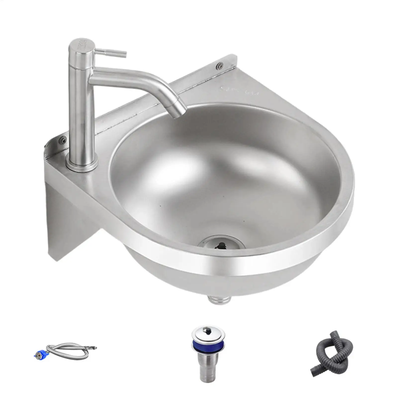 

Полукруглая настенная раковина для ванной комнаты, туалета, отеля, кухни, прачечной