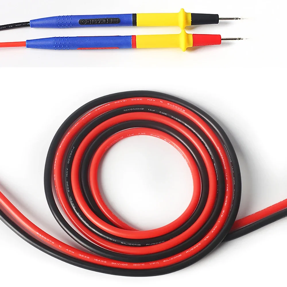 มัลติมิเตอร์ปากกาช่าง P30 1000V 20A สำหรับ Digital Multimeter Test Rod นุ่ม Anti-Scalding ซิลิโคนลวดเคล็ดลับพิเศษปากกาทดสอบ