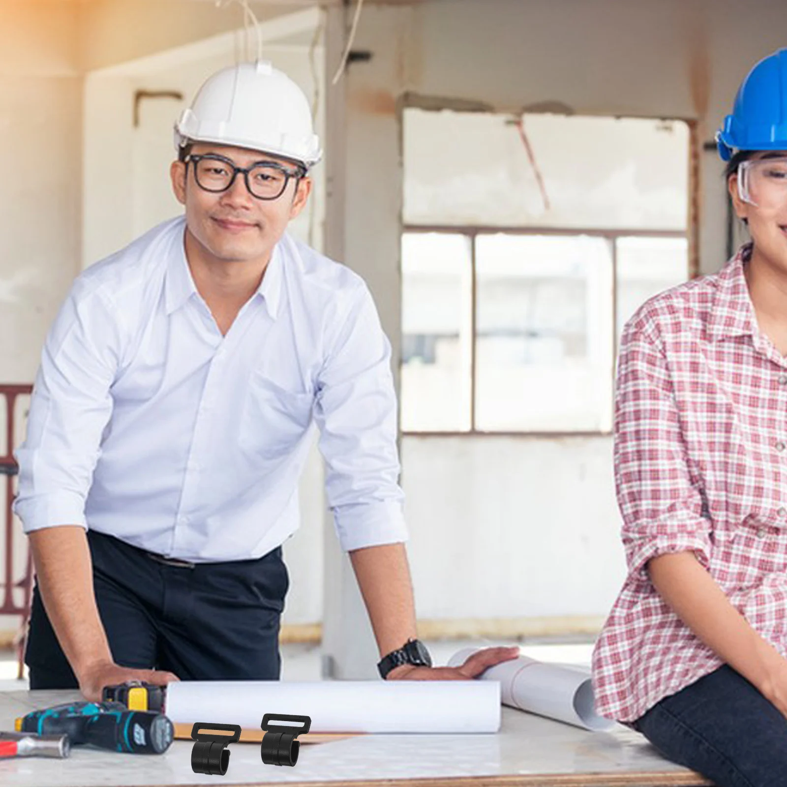 

10Pcs Plastic Clamp Fasteners C-Shape Tent Clips for Headlamp Mounting Outdoor Canopy Accessories Lightweight Camping