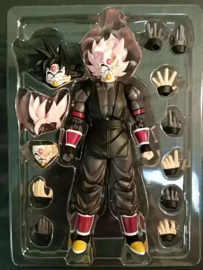 In Stock Original Demoniacal Fit Dragon Ball SHF Ultimate Atrocious Black Goku Zamasu Anime Action Figures toy Collectibles Gift