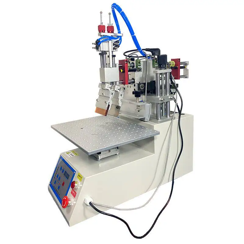 

Semi-automatic full mini desktop small table flat, net high precision oblique arm pneumatic
