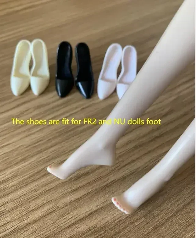 Tiny defects Special style Doll toy shoes high heels for big foot fashion FR2 dolls