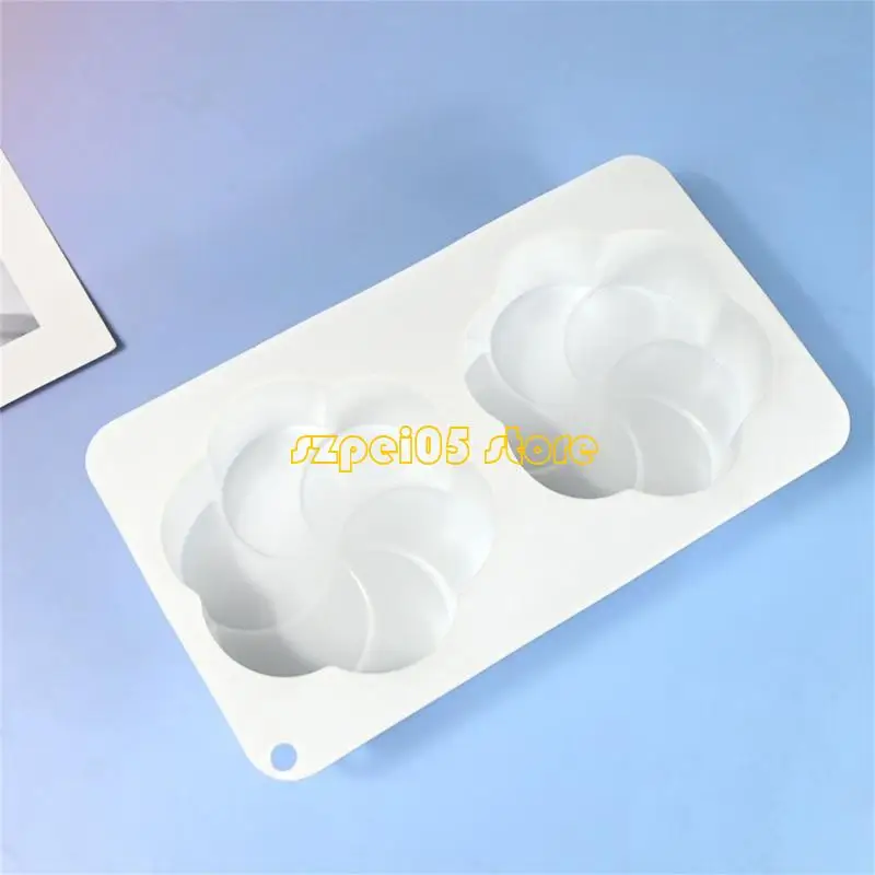

45BE Unique Flower Silicone Mousse Cake Molds For Easy Demolding And Practical Use