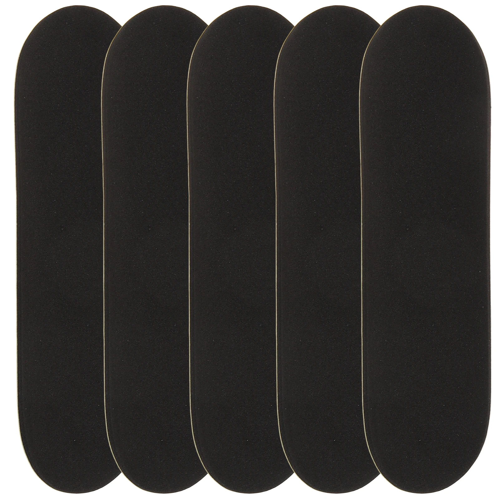 

5 Pcs Tape Finger Skateboard Pad Tapes Silicone Grip Accessories Black
