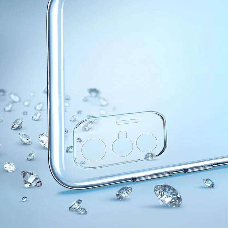 High Quality Clear Phone Cases for VIVO X70 Pro Plus 5G Global Version Soft Silicone Back Cover VIVOX70 X70Pro X70ProPlus Fundas
