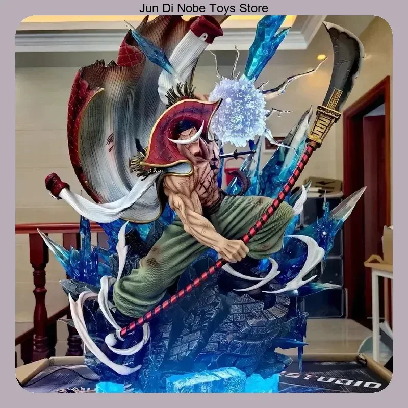 

Whitebeard One Piece Attacking Pose 38cm PVC Action Figure Anime Character Model Statue, Desktop Decoration Collectible Gift
