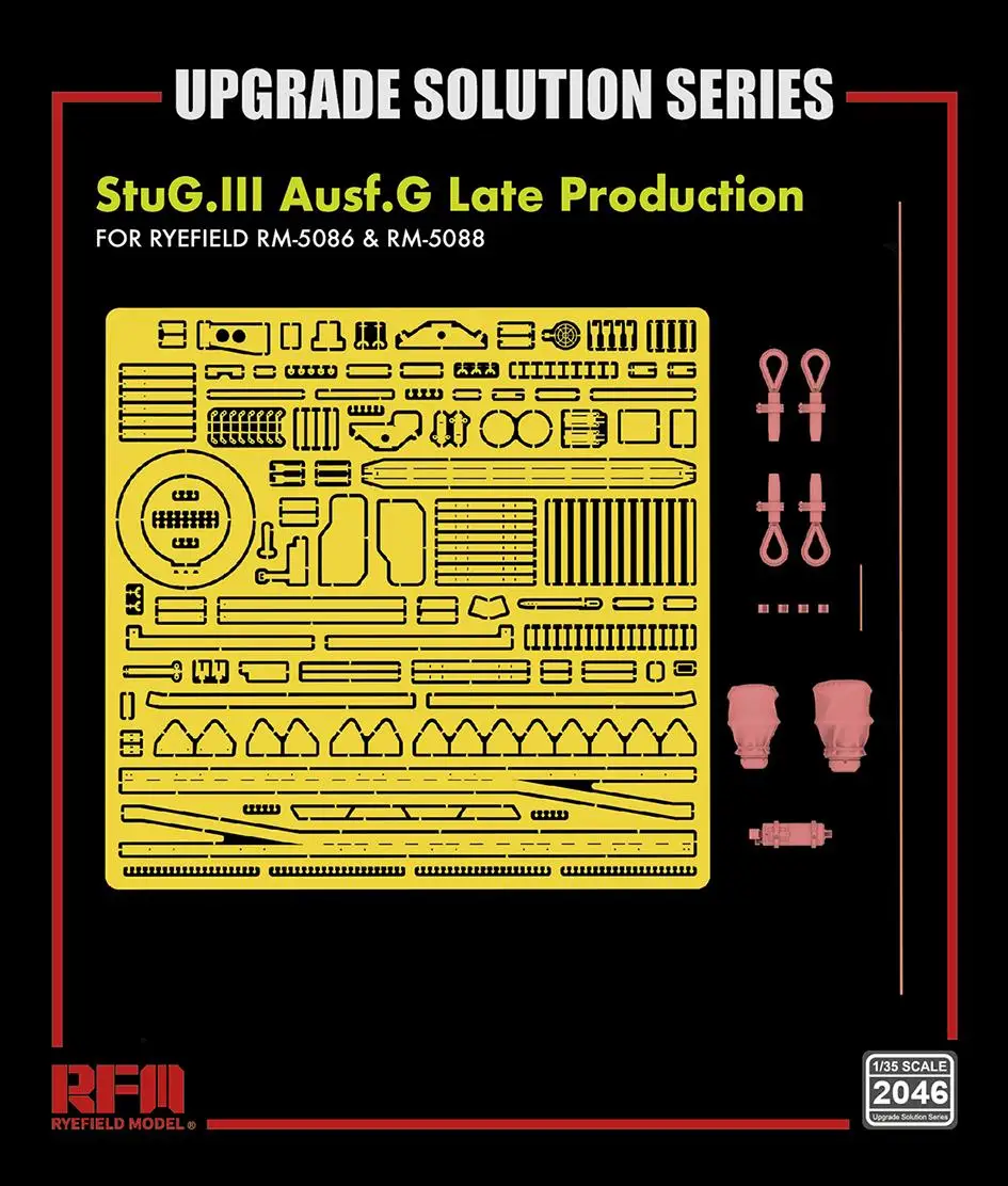 Rye Field Model RFM RM2046 1/35 StuG.III Ausf.G Late Production FOR RYEFIELD RM-5086 & RM-5088