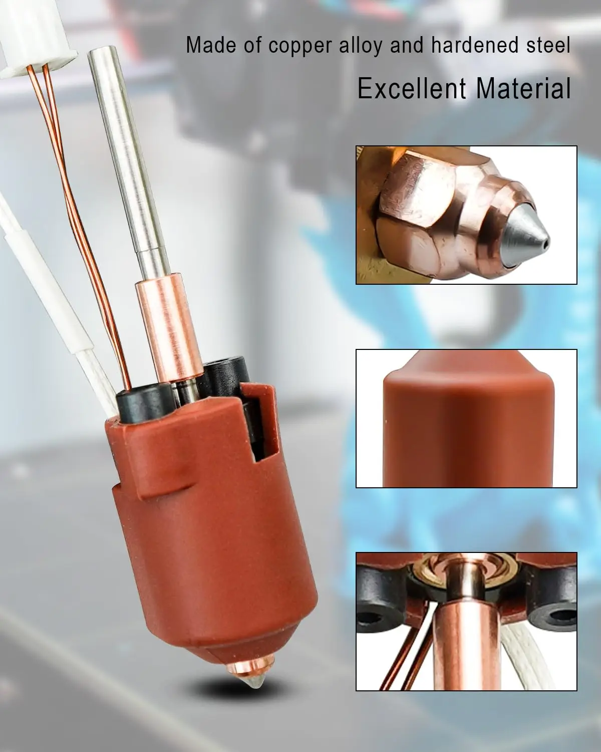 Creality Alte Version K1 Hotend Keramik-Heizblock-Kit, Vollmetall-Integriertes Hotend Schnellwechsel-Düsen-Kit für K1C/K1Max – Detail 5
