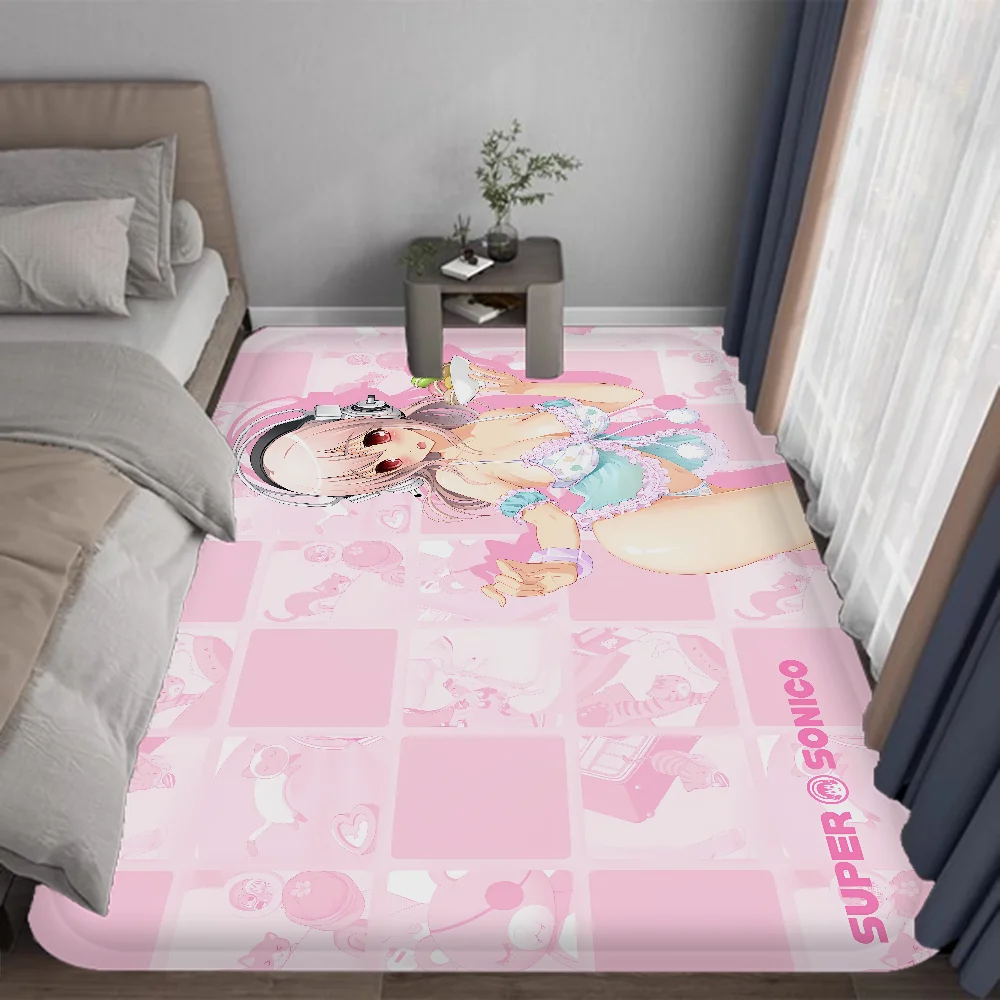 Super Sonico Manga Kitchen Mat Cheaper Anti-slip Modern Living Room Balcony Printed Modern Home Decor