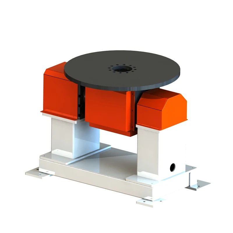 Automatic Rotary Table  Welding Chuck Custom Size 30kg-20t Biaxial P Welding Positioners