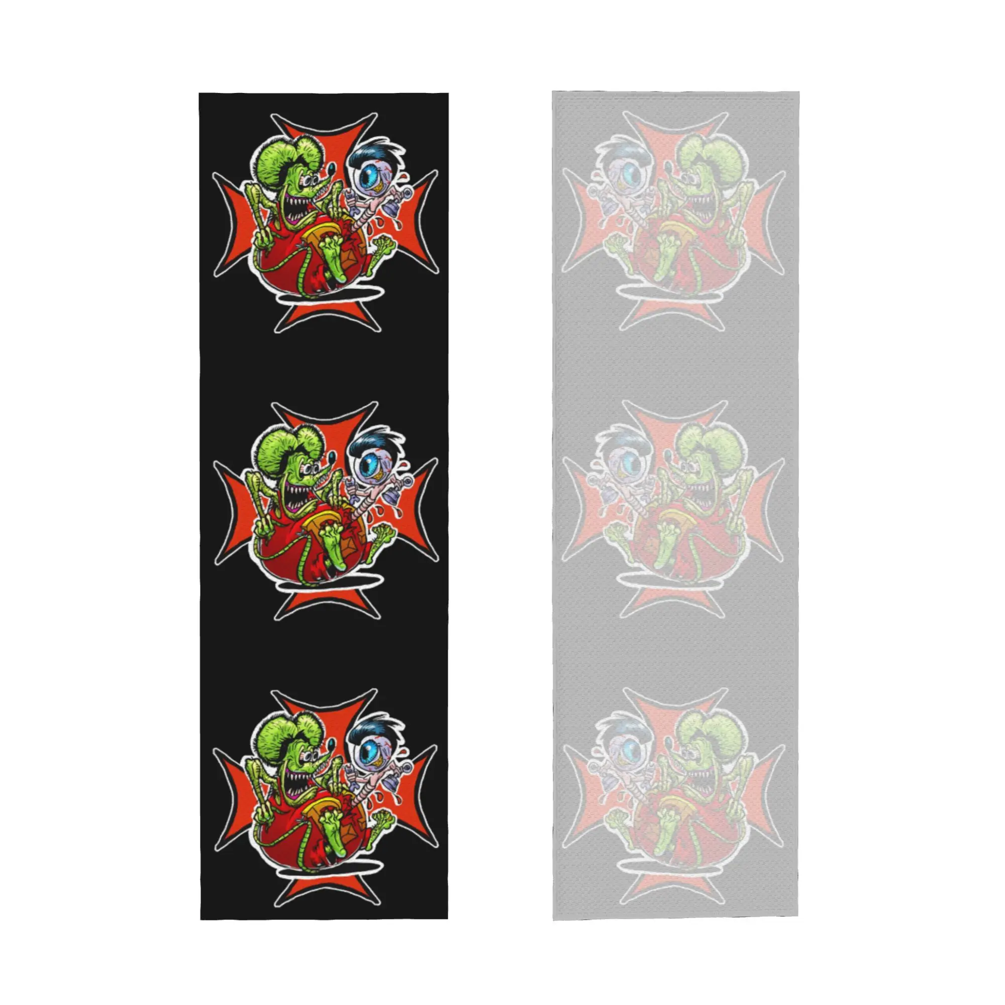 Cold Exercise Towel Rat Fink Chest Buster Beach Sports Yoga Towel Swimming Camping Towel Refreshing Sports Scarf Face Towels