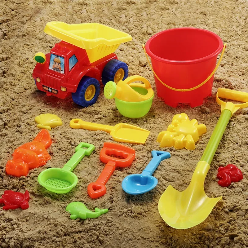 Kit de jouets de plage pour enfants, bac à sable, seau de sable de mer, râteau, sablier, Table d'eau, jeu et pelle amusante, moule d'été, 2025