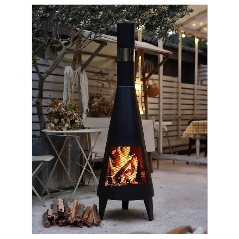 Chimney Garden Heating Furnace Brazier Homestay Bonfire Furnace