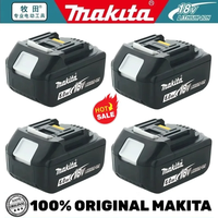 100% original Makita battery, 18V 6.0Ah rechargeable battery, replacing Makita BL1830BL1840BL1850BL1860B, power tool battery