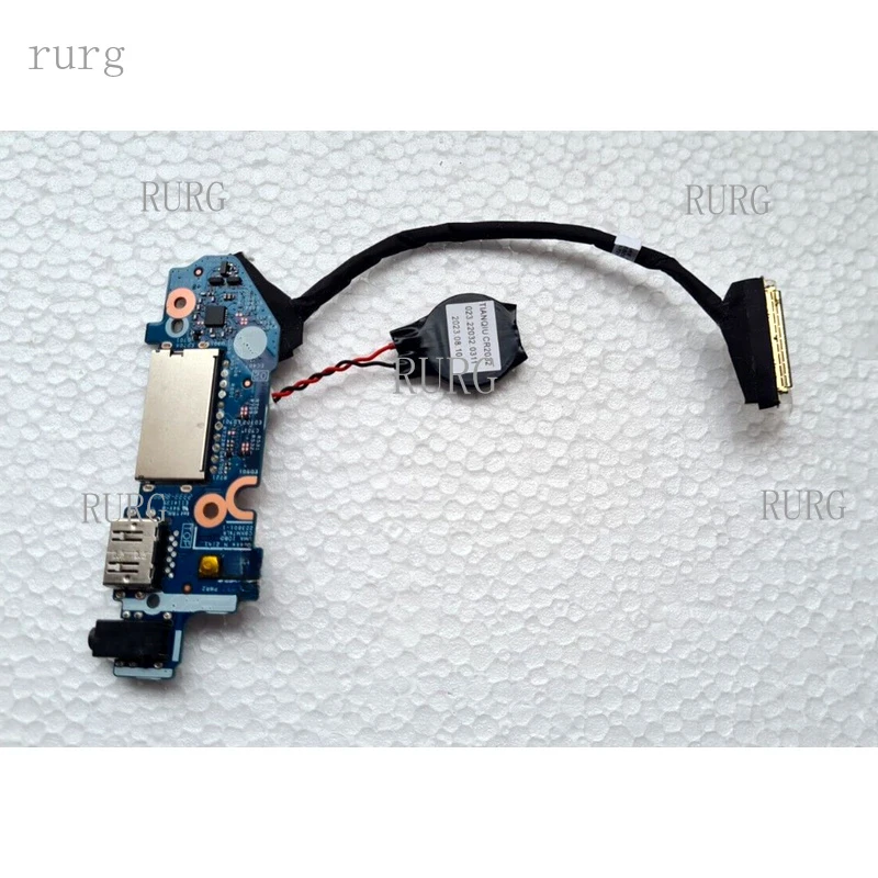 R+  FOR Dell Inspiron 14 7435 USSB Audio IO Power Button Board 0CR05X 0XDYCX