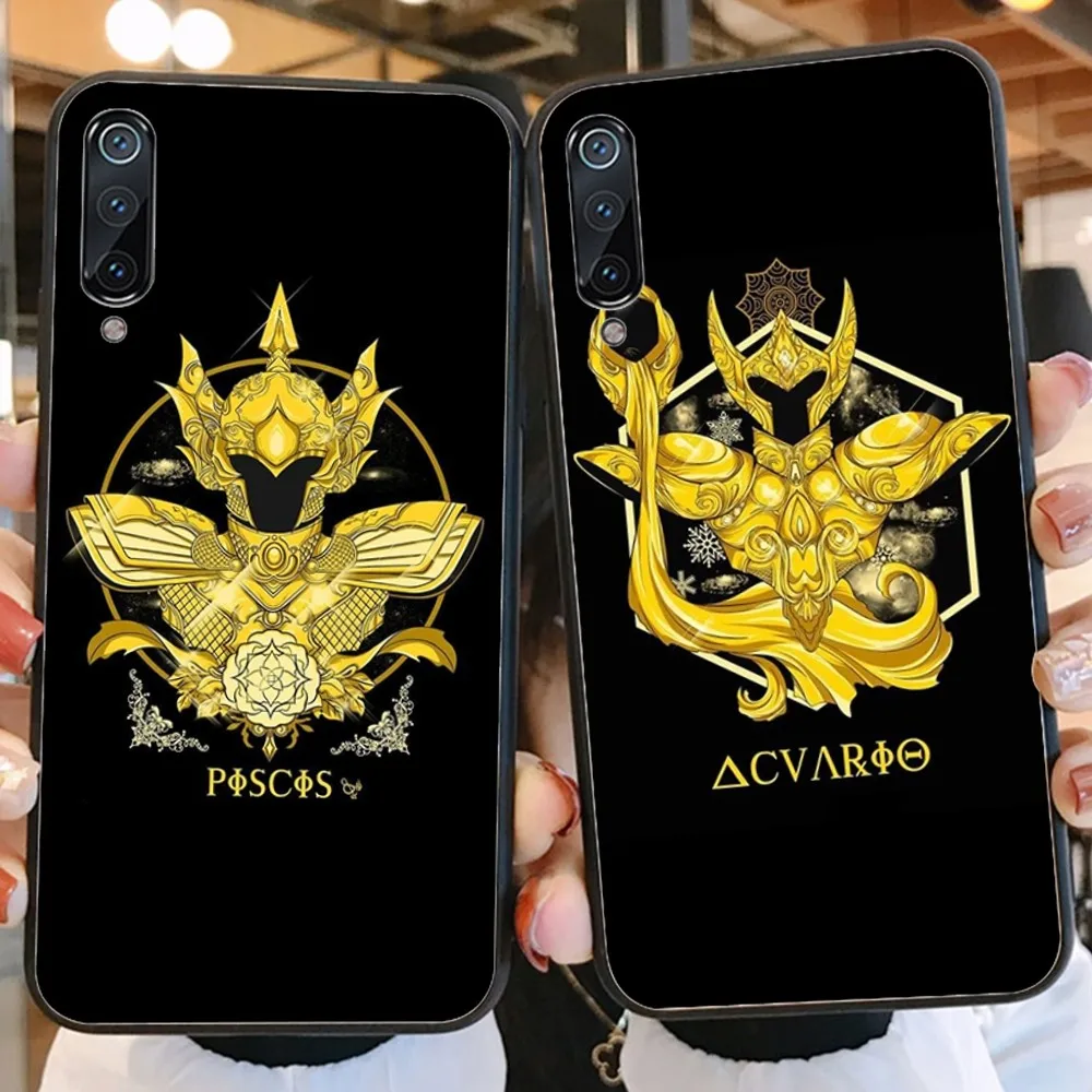 S-Saint S-Seiya Z-Zodiac Logo Phone Case For Xiaomi Mi 5X 8 9 10 11 12 Lite Pro 10T PocoX3pro PocoM3 Note 10 Pro Lite