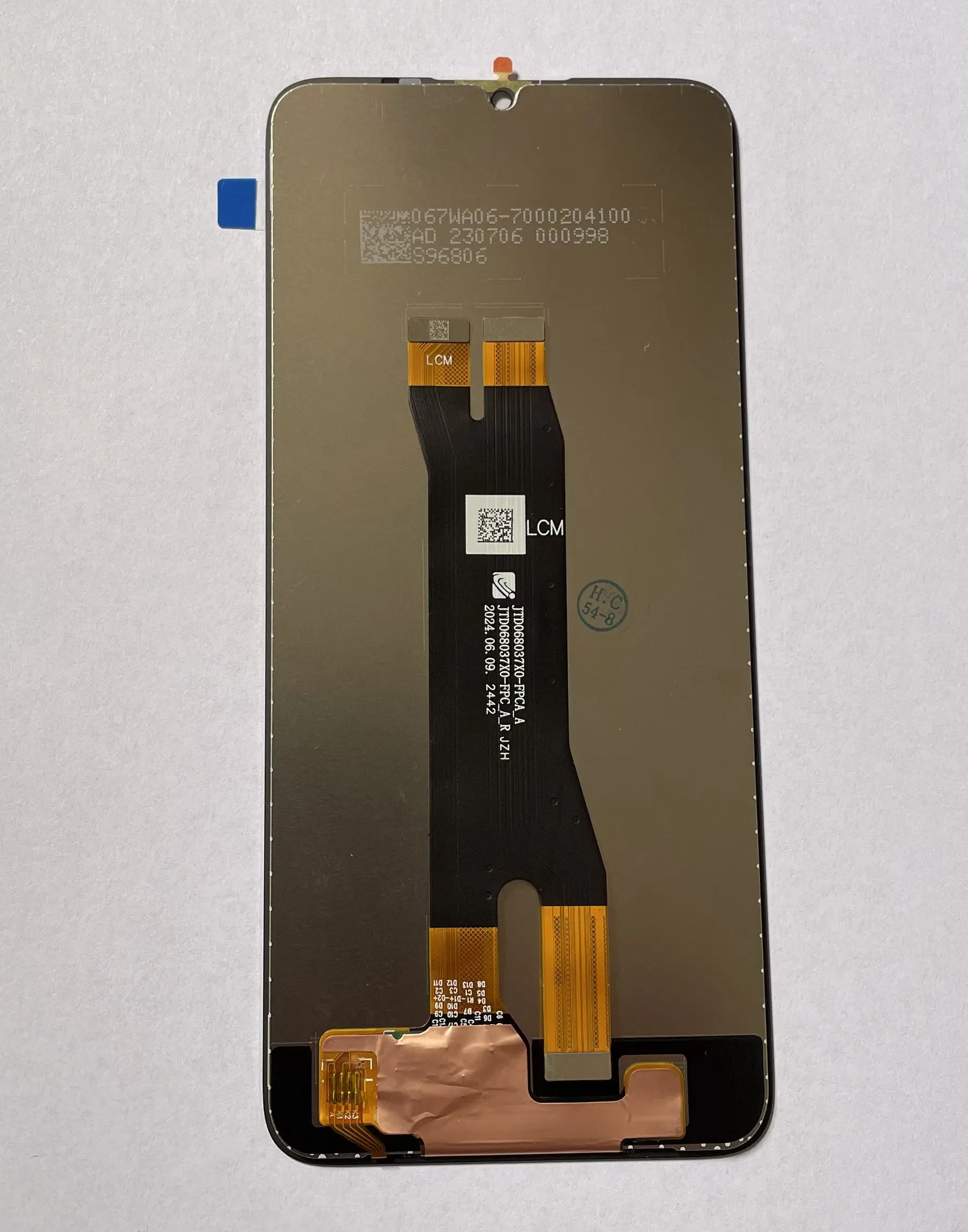 Original for ZTE Optus X-Total P656 A55 A35 touch screen and LCD