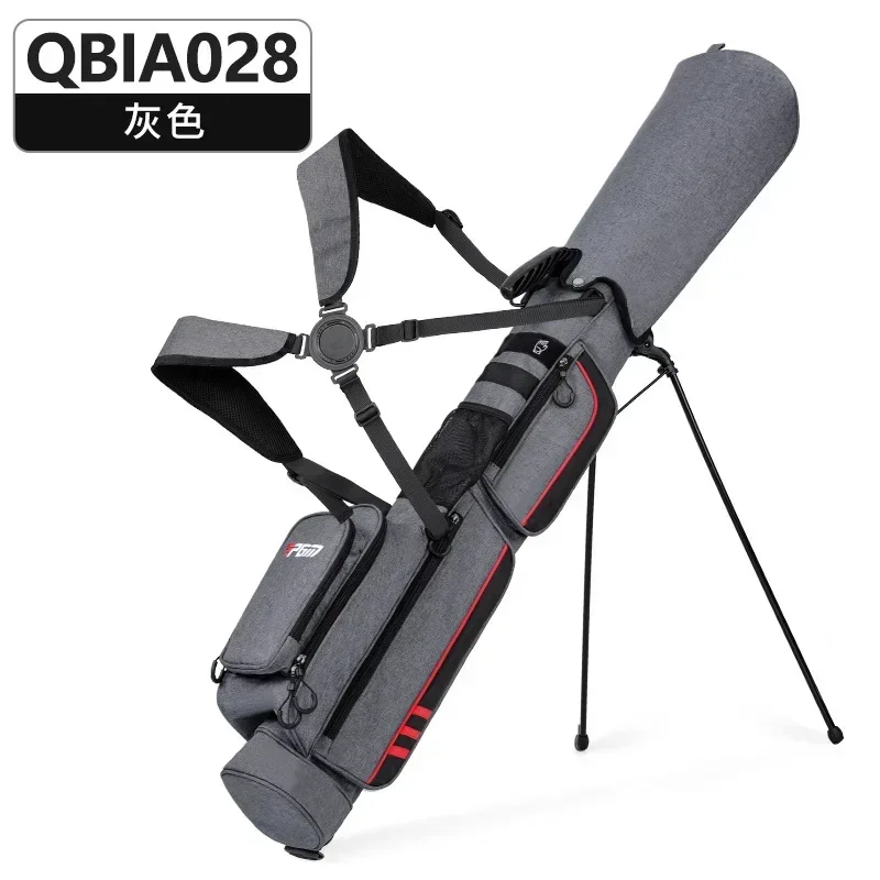 PGM-bolsa de Golf para hombre y mujer, bolsa de pistola con soporte, ligera y portátil, QIAB028