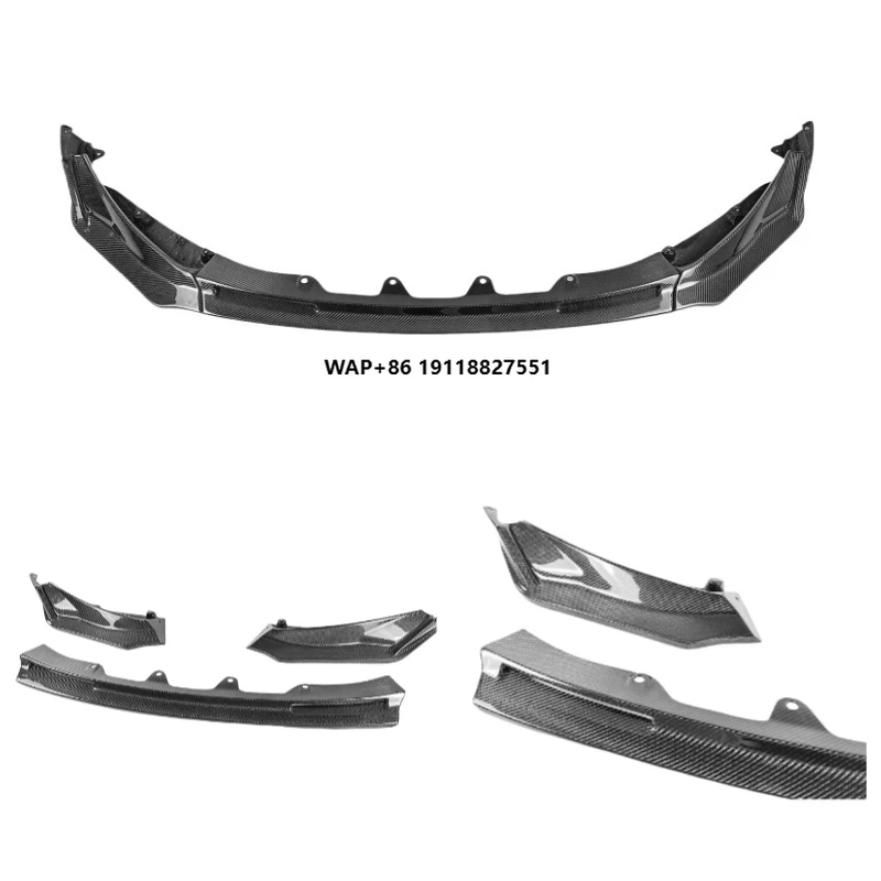 

G80 M3 Front Lip 3-PC V Style Carbon Fiber Front Spoiler Lip for G80 G82 G83 M3 M4