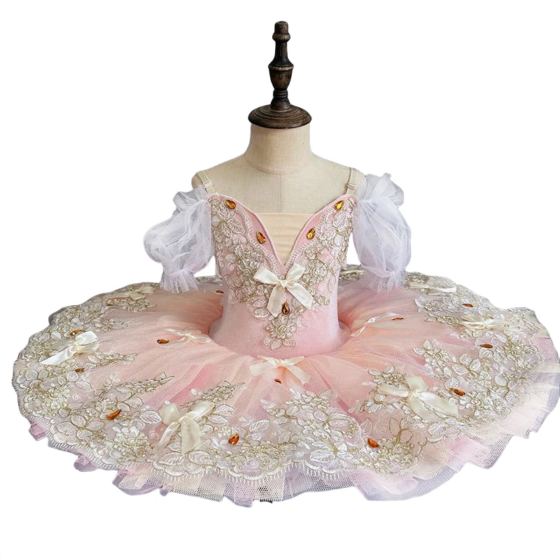 Classic Professional Ballet Tutu Girls Women Platter Pancake Tutu Ballerina Party Dress Adult Child Kids Ballet Dance Costume