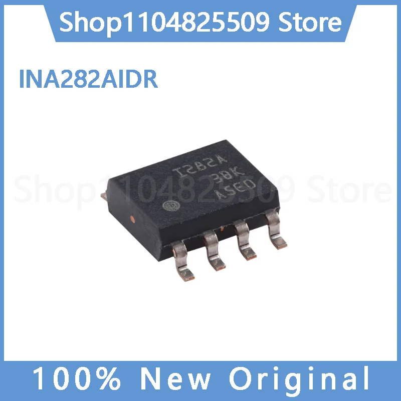 (5~30pcs) pcs 100% Original New INA282AIDR — SOIC-8, -14V to +80V Current Sense Monitor IC