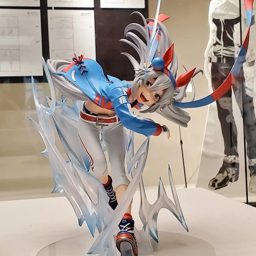 Original Bandai BANPRESTO Uma Musume Cinderella Grau Oguri Kappe Tamamo Kreuz Anime Figur Sammeln Modell Ornamente Spielzeug Geschenke