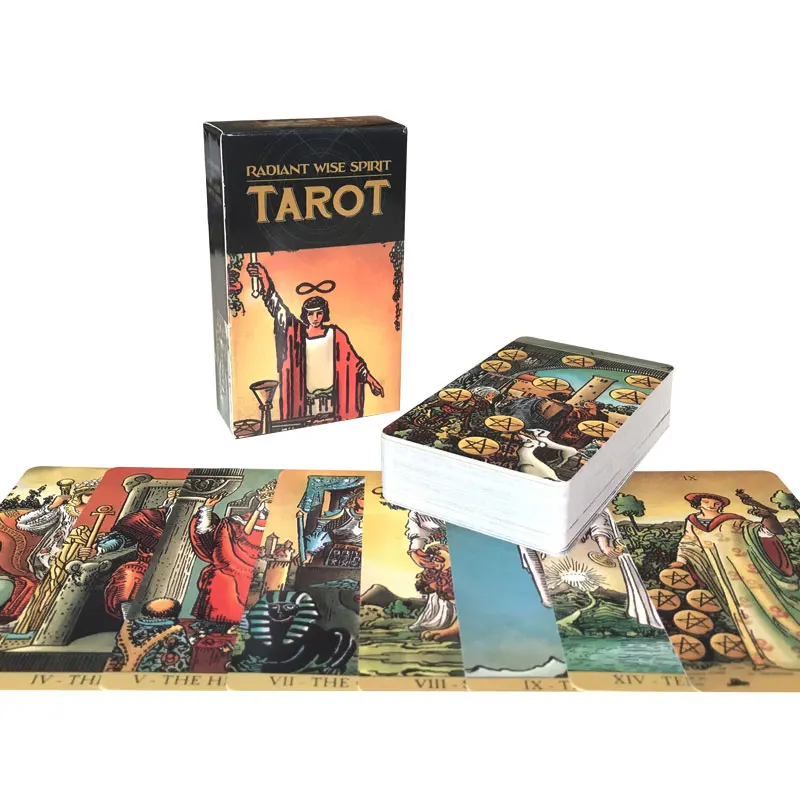 New Radiant Wise Tarot Oracle Card Leisure entertainment games Card, family gatherings Tarot Card, board games Tarot PDF Guide