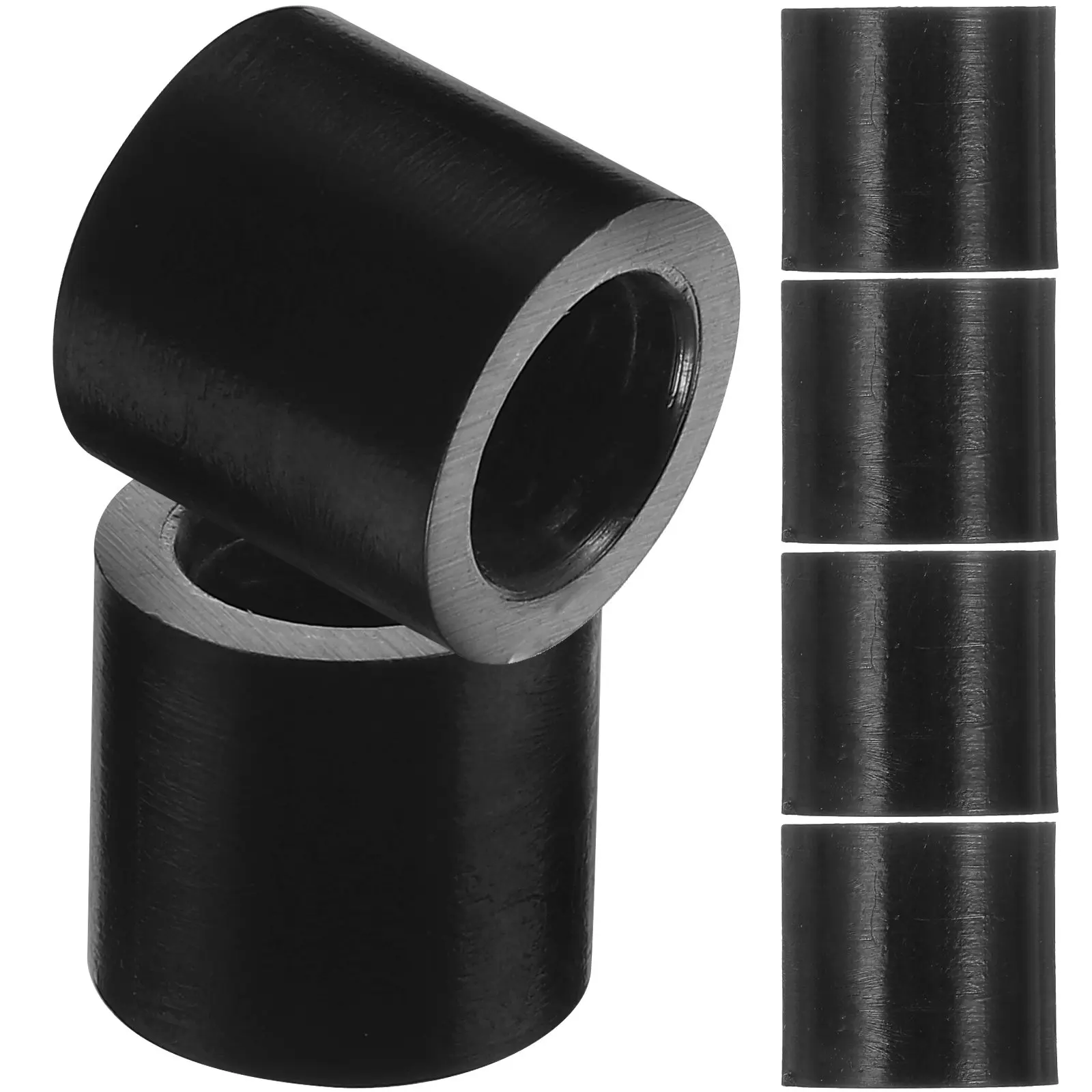 

6Pcs Professional Billiard Cue Ferrules Plastic Snooker Pool Cue Replacement Parts Accessories Billiard Replacement Parts
