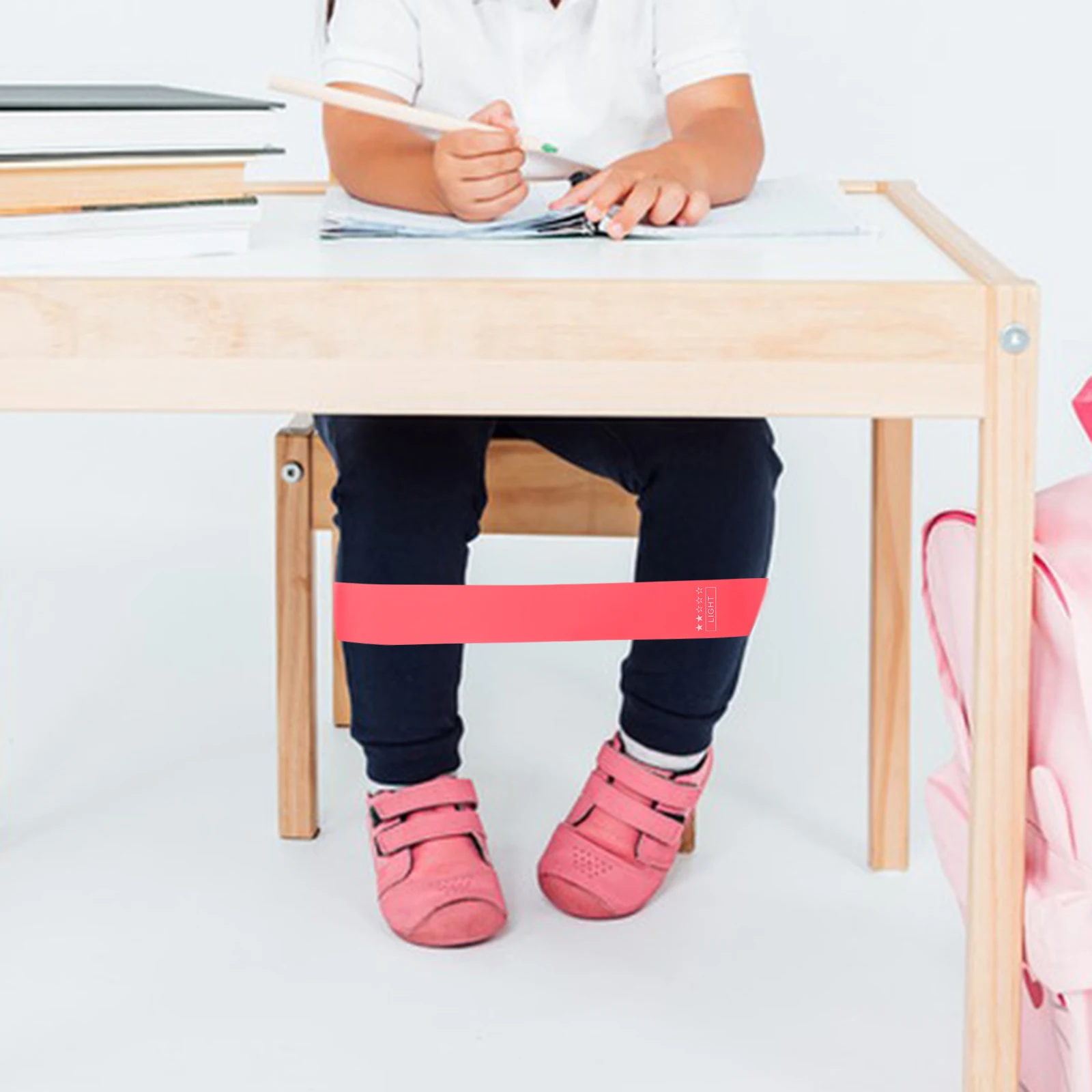 10 Stück Klassenzimmer-Stuhlbänder, dehnbare Stuhlbänder für mit zappeligen Füßen, bunte Tische und Stühle für Kinder, Strandkorbbbänder ﻿