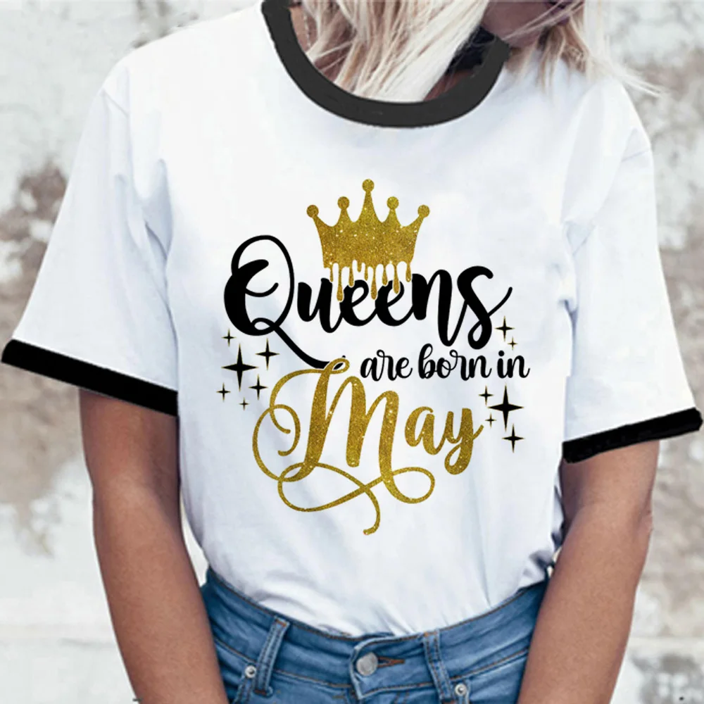 

Birthday Tee women funny anime comic t shirt girl Japanese designer streetwear clothes