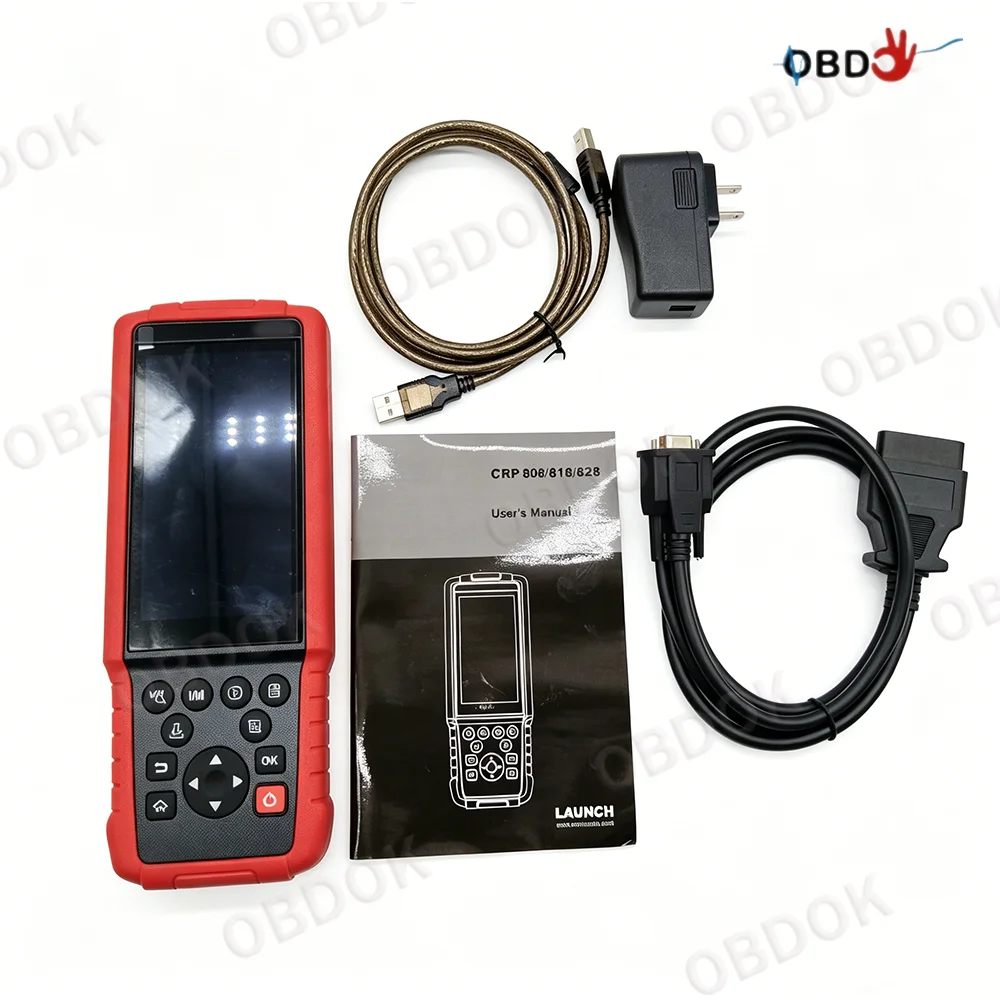 Launch X431 CRP828 Powerful Scan Tool Supports OBD2 Full System Diagnostic Handheld Reading And Online Updates Without Register