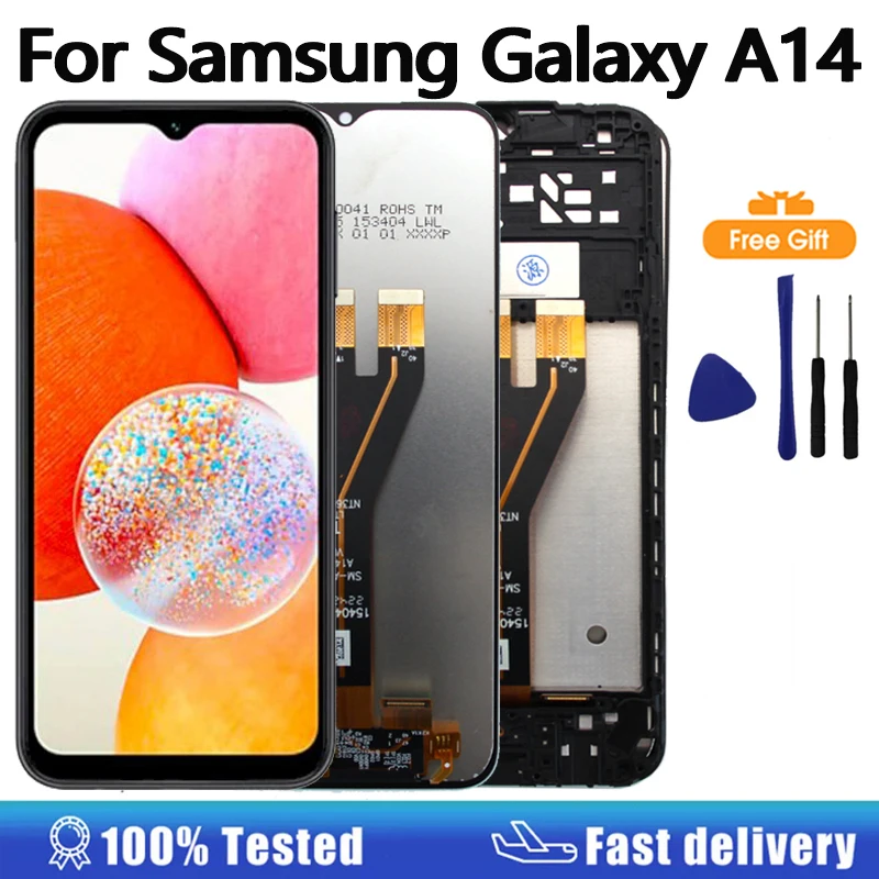 

6.6"A14 LCD For Samsung Galaxy A14 LTE LCD Display Touch Screen Digitizer Assembly For Samsung A14 4G A145F A145P Display