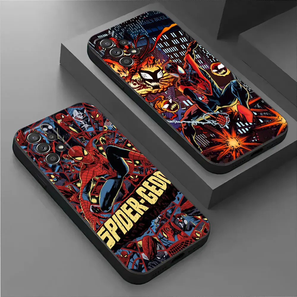 

Spider Man Spiderman Phone Case For Samsung Galaxy A17 A57 A37 A07 A55 A54 A34 A35 A25 A15 A56 A36 A26 A16 A06 Back Cover Shell