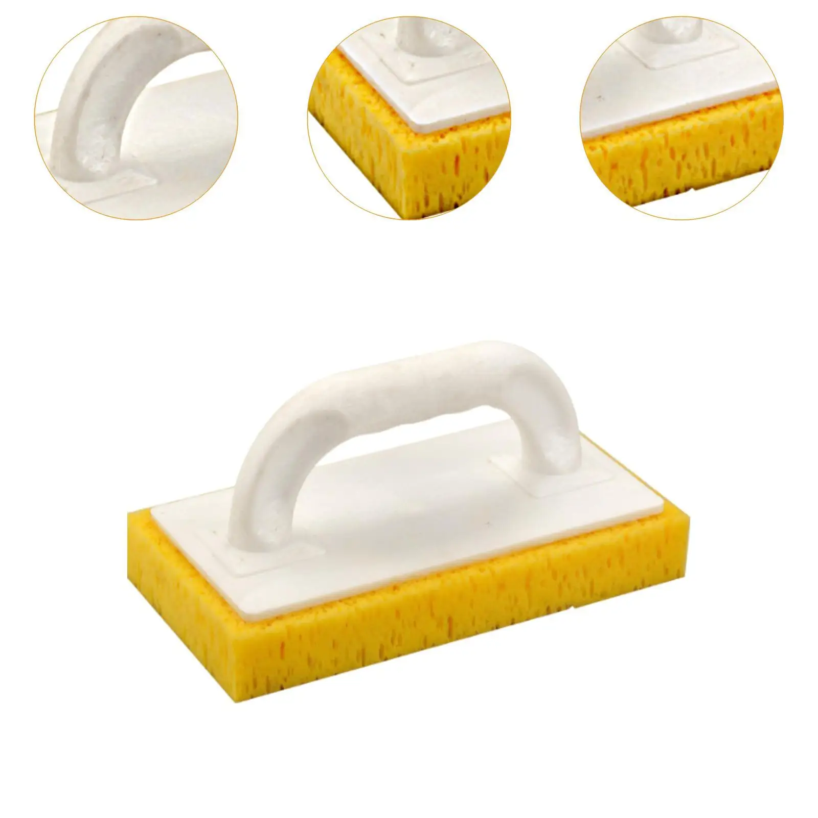 Tile Washboard Grout Float for Tile with Handle Compact for Drywall Professional Foam Float