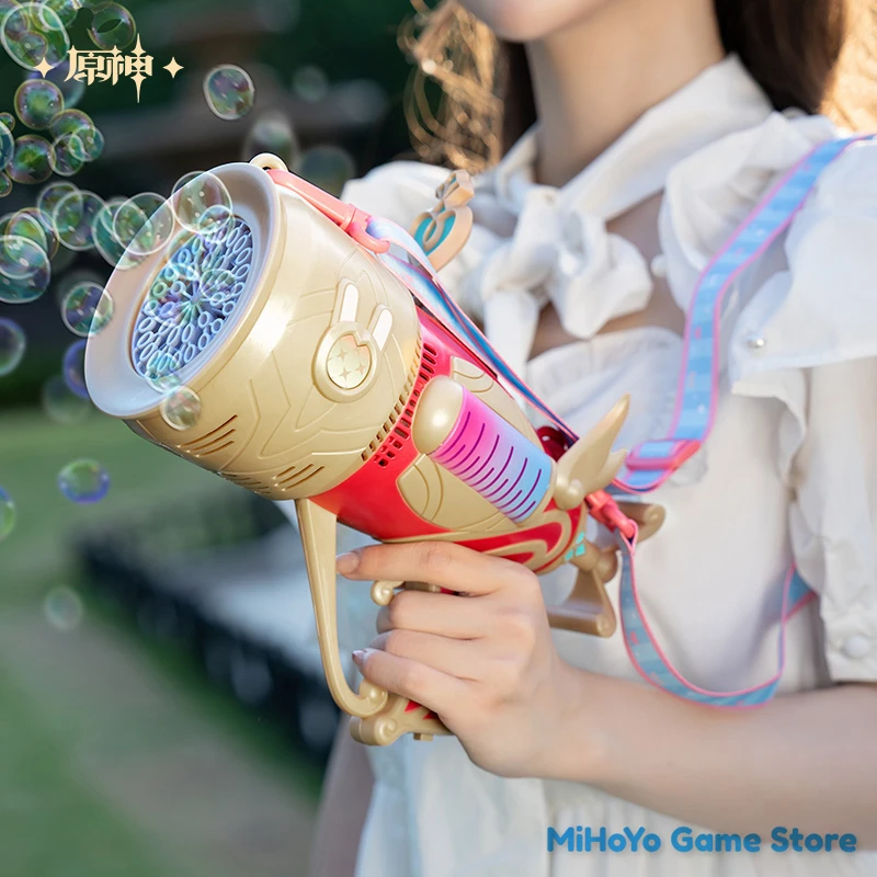 

MiHoYo Genuine Genshin Impact 2024 Carnival Gathering Bubble Machine Photo Decoration OUTDOOR TRAVEL Taken Photos Birthday Gifts